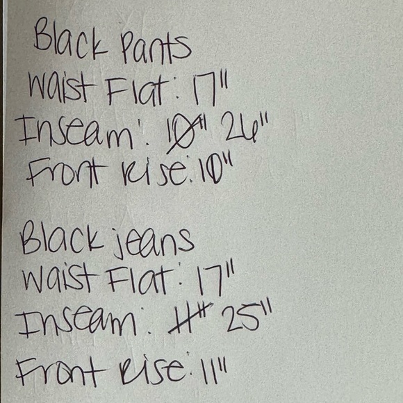 Torrid Lot of 2 Sky High Skinny and Black Plus Size Pants Jeans Size 14/1R - Picture 14 of 16